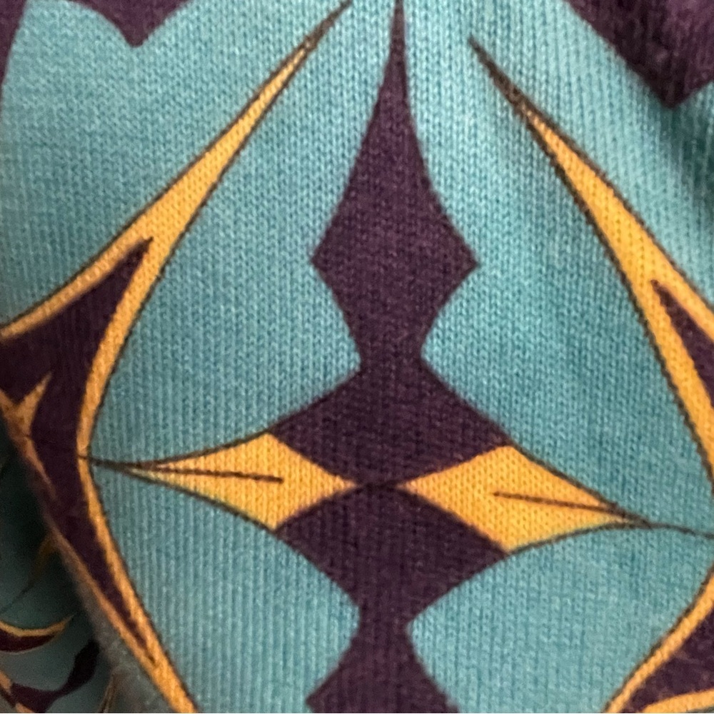 Tabitha Vibrant Teal and Navy Cardigan - Picture 6 of 9